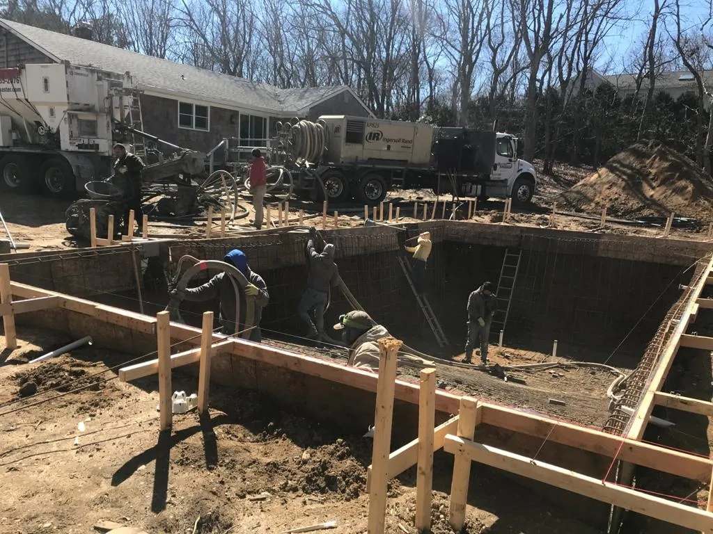 Gunite Pool Construction