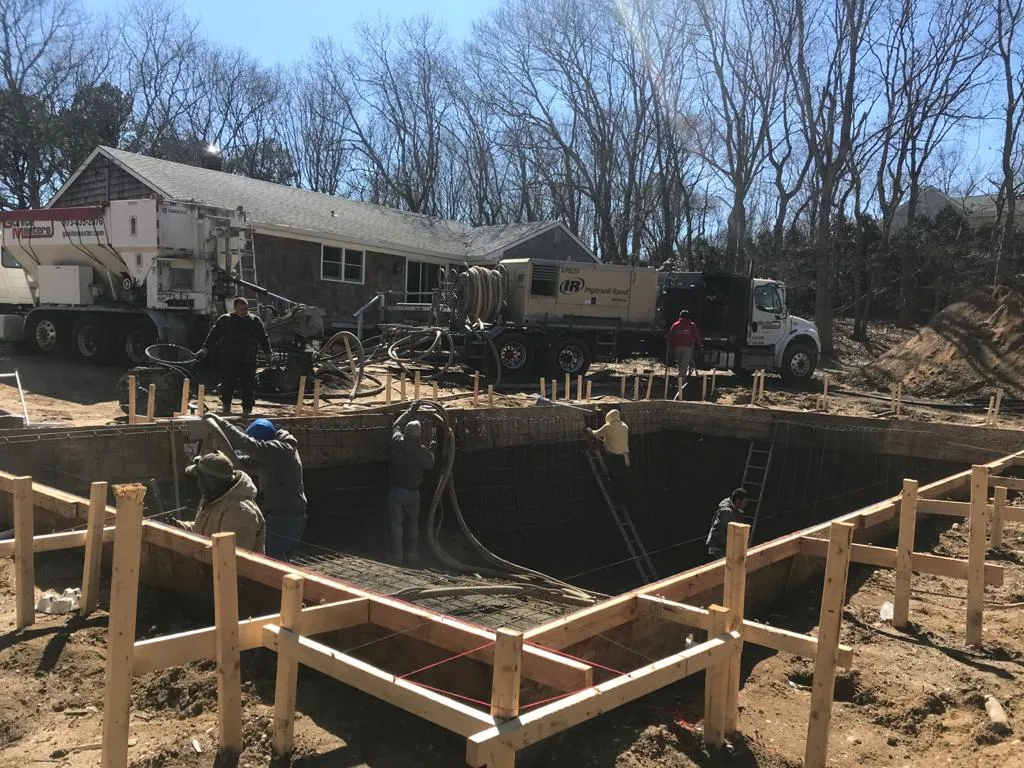 Gunite Pool Construction