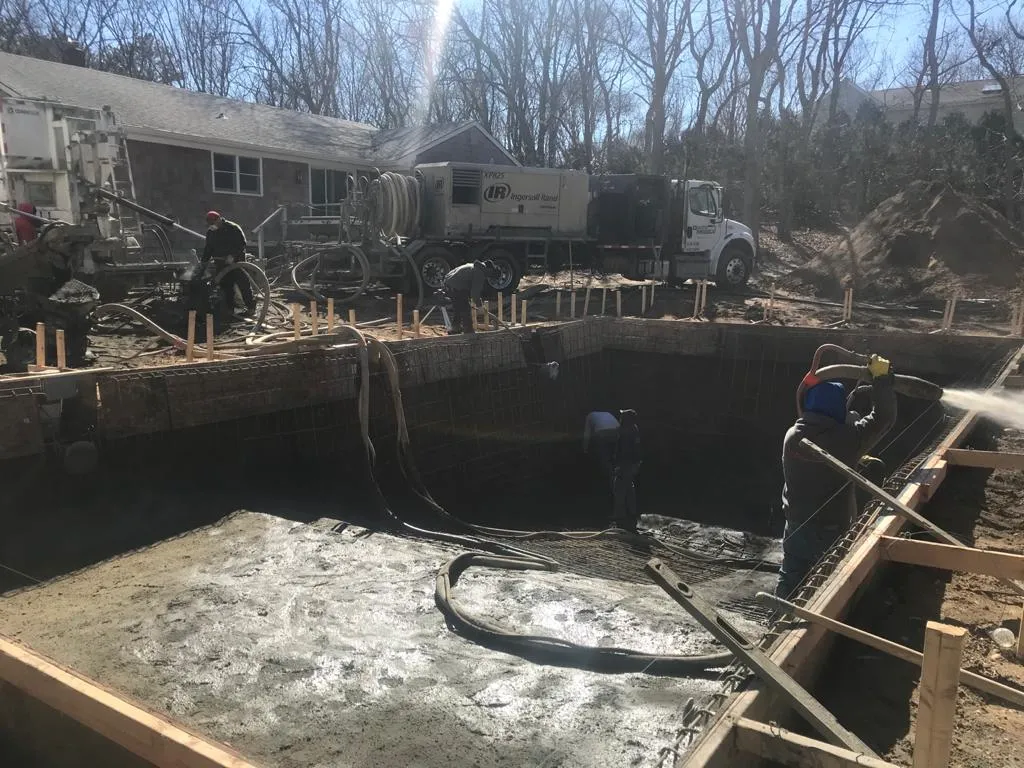 Gunite Pool Construction