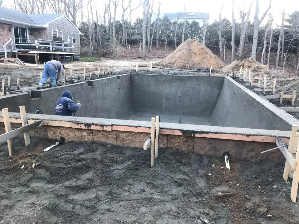 Gunite Pool Construction