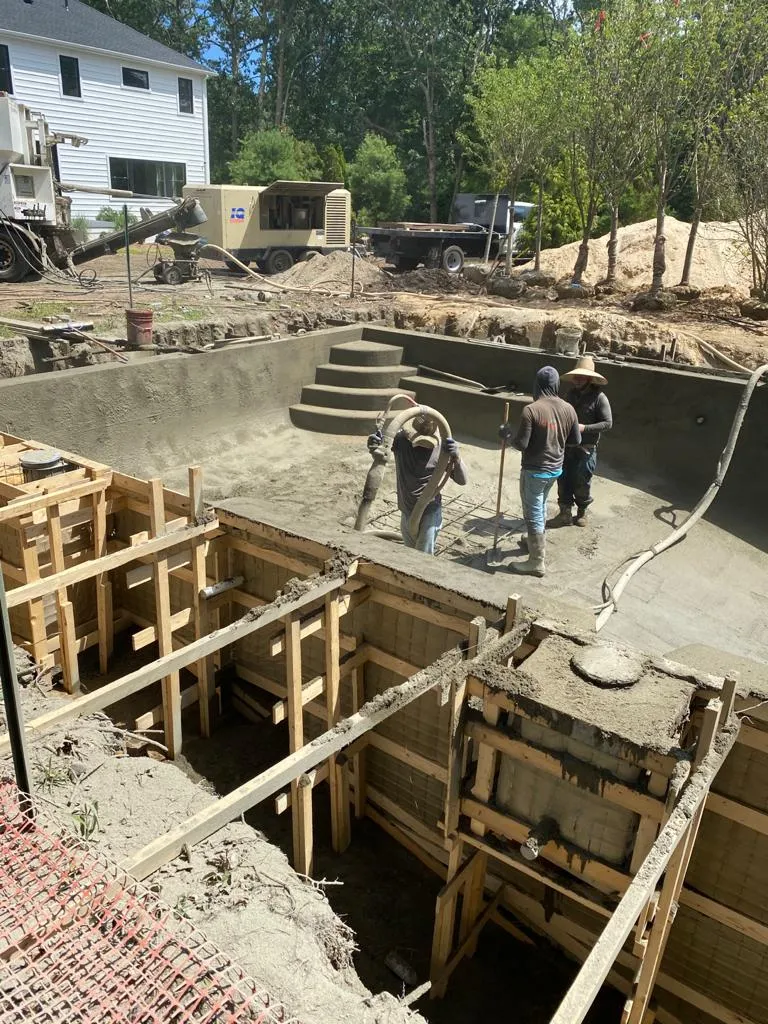 Gunite Pool Construction