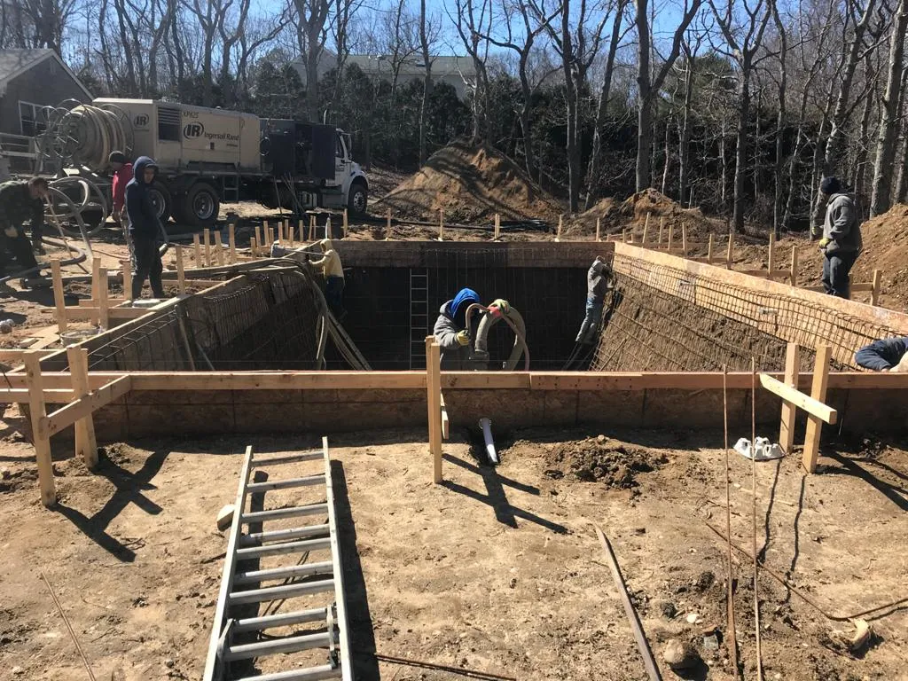 Gunite Pool Construction